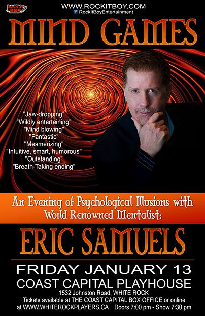 Eric Samuels Mind Games Mentalism