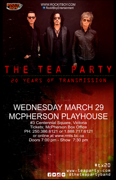 The Tea Party TX20 Victoria