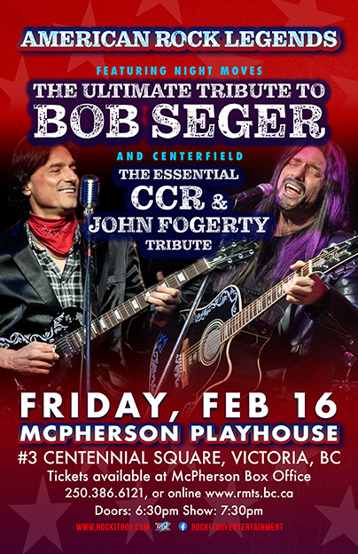 AMERICAN ROCK LEGENDS FEAT. NIGHT MOVES – A TRIBUTE TO BOB SEGER AND ...